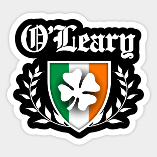 O'Leary Shamrock Crest Sticker